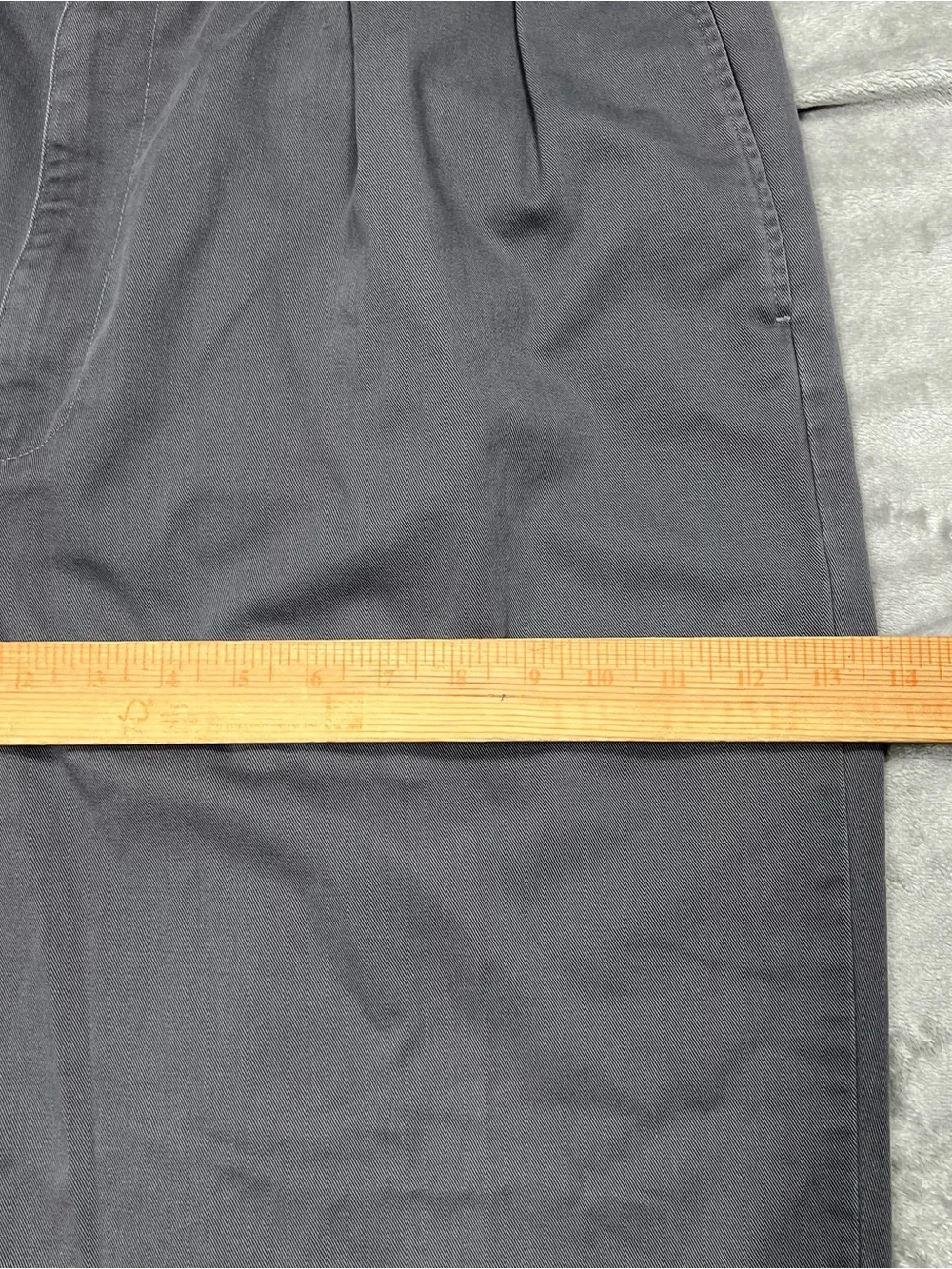 Vintage Polo Ralph Lauren Andrew Pants Mens 36x29 Gray Pleated Preppy Baggy Y2K